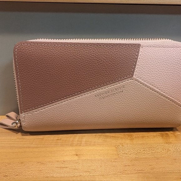 Double zippered wallet/clutch - Picture 1 of 8